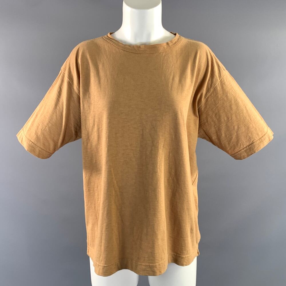 45rpm Size S Yellow Cotton T Shirt